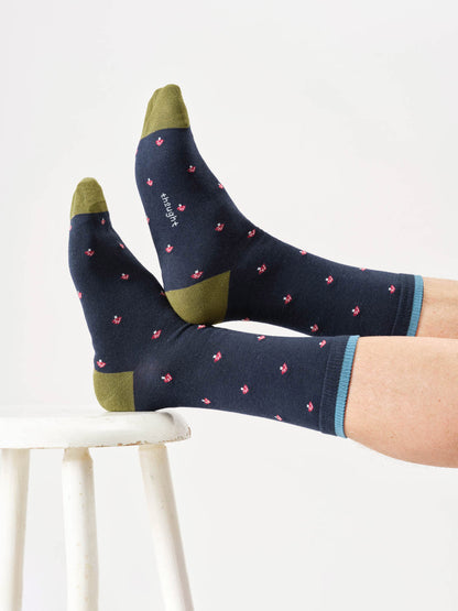 Mens Seasons Bamboo Crew Socks