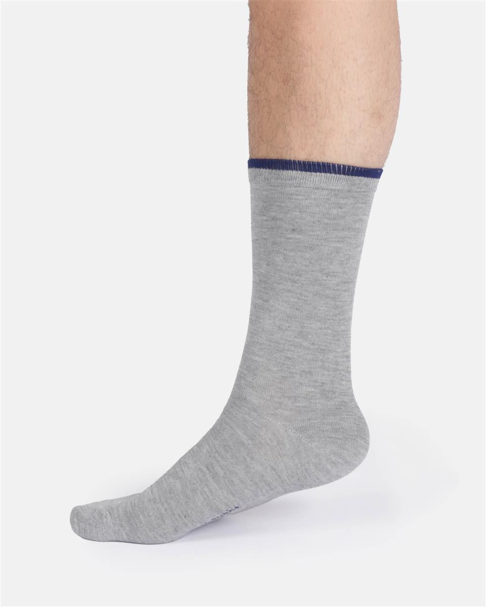 Mens Embroidered Bike Bamboo Crew Socks