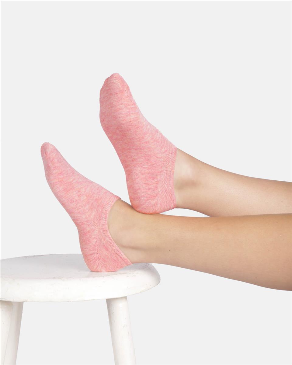 Womens Bamboo No-Show Socks 3 Pack