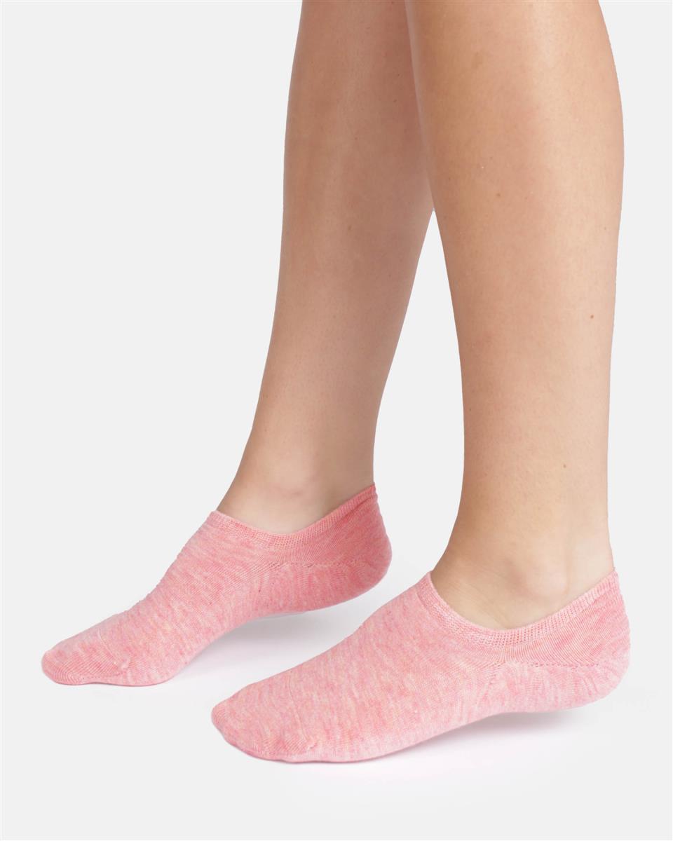 Womens Bamboo No-Show Socks 3 Pack