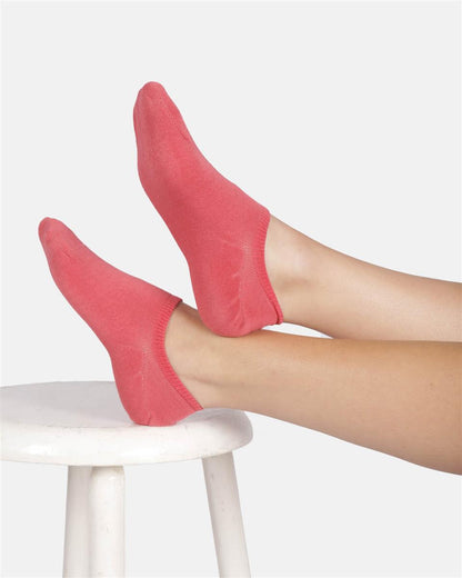 Womens Bamboo No-Show Socks 3 Pack