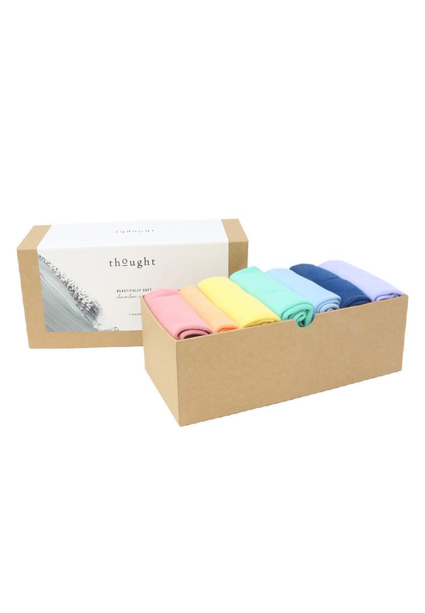 Colours Of The Rainbow Sock Box