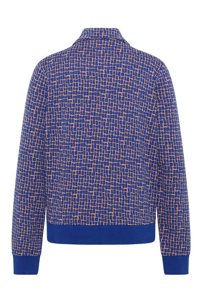 Gestrickte Jacke Im Retro-Look