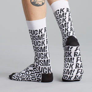 Socks Sigtuna Fuck Racism Pattern