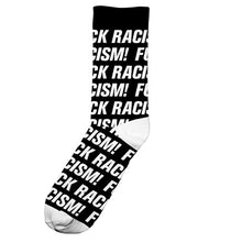 Laden Sie das Bild in den Galerie-Viewer, Socks Sigtuna Fuck Racism Pattern

