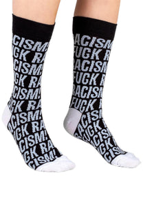 Socks Sigtuna Fuck Racism Pattern