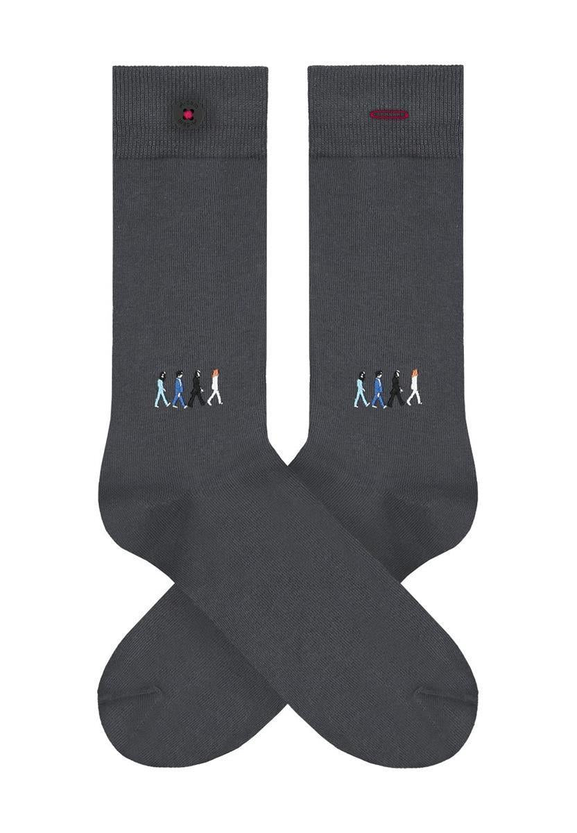 A-dam Onno Socken aus Bio-Baumwolle mit Stickerei bei Marlowe nature
