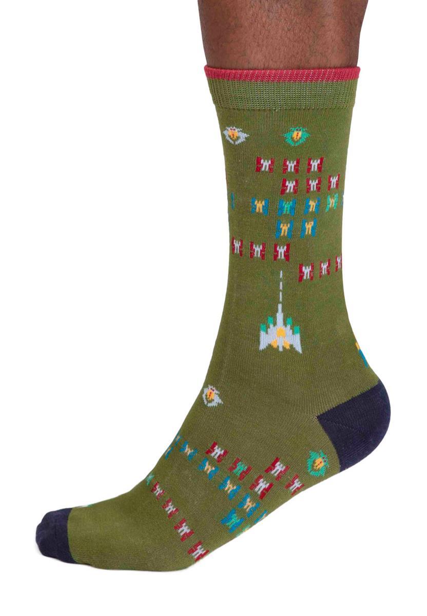 Lucas Bamboo Arcade Socks