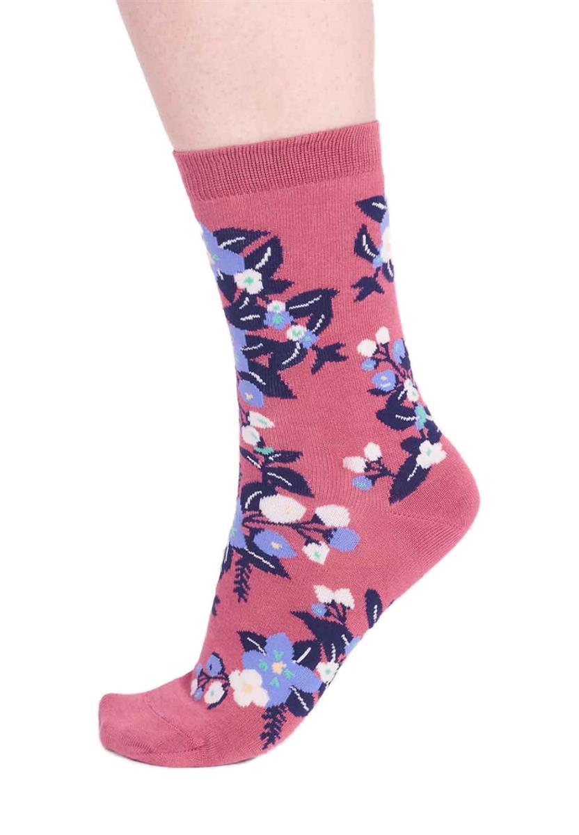 Arya Floral Socks