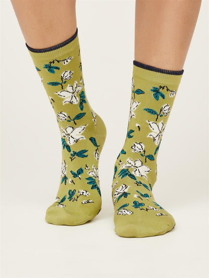 Sketchy Floral Socks